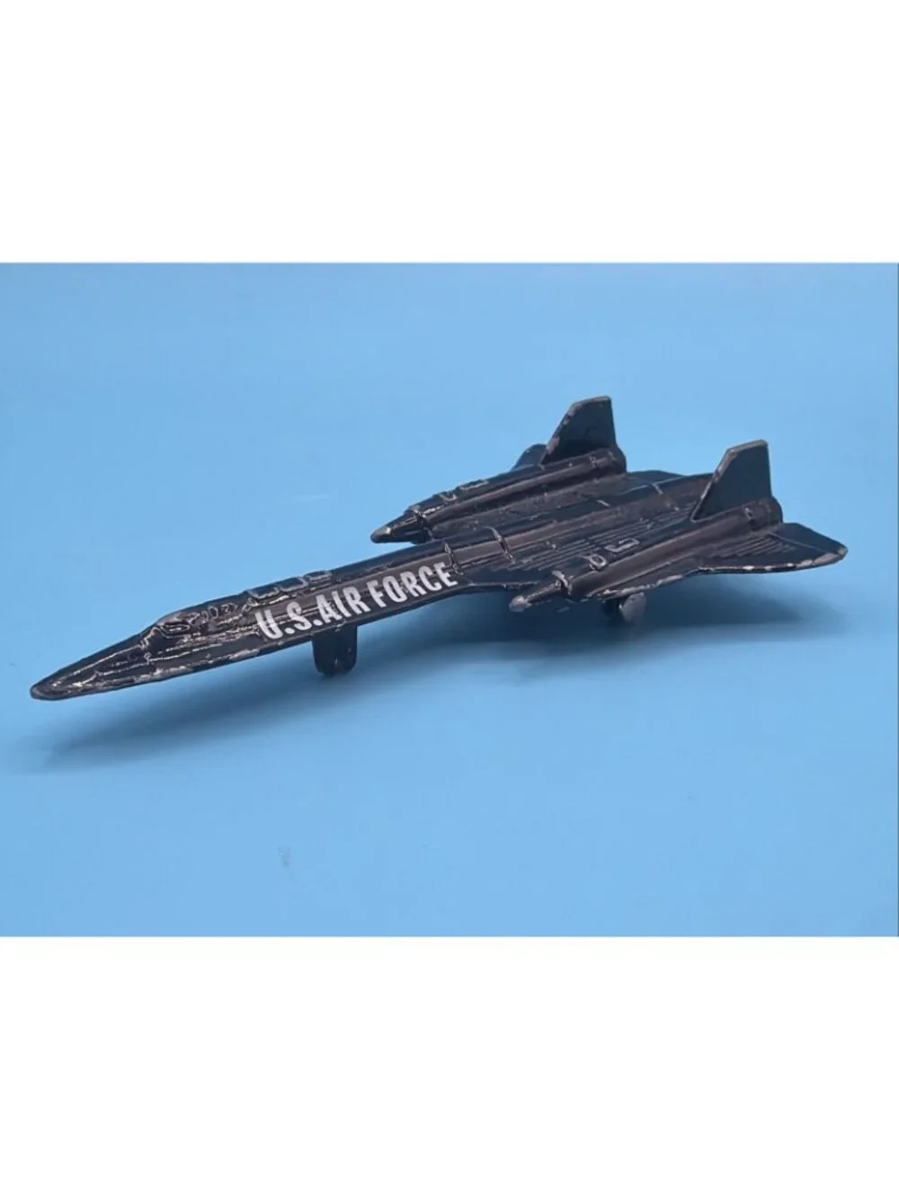 Zee Dyna-Flites A-127 Black Bird Lockheed SR-71 Airplane Diecast